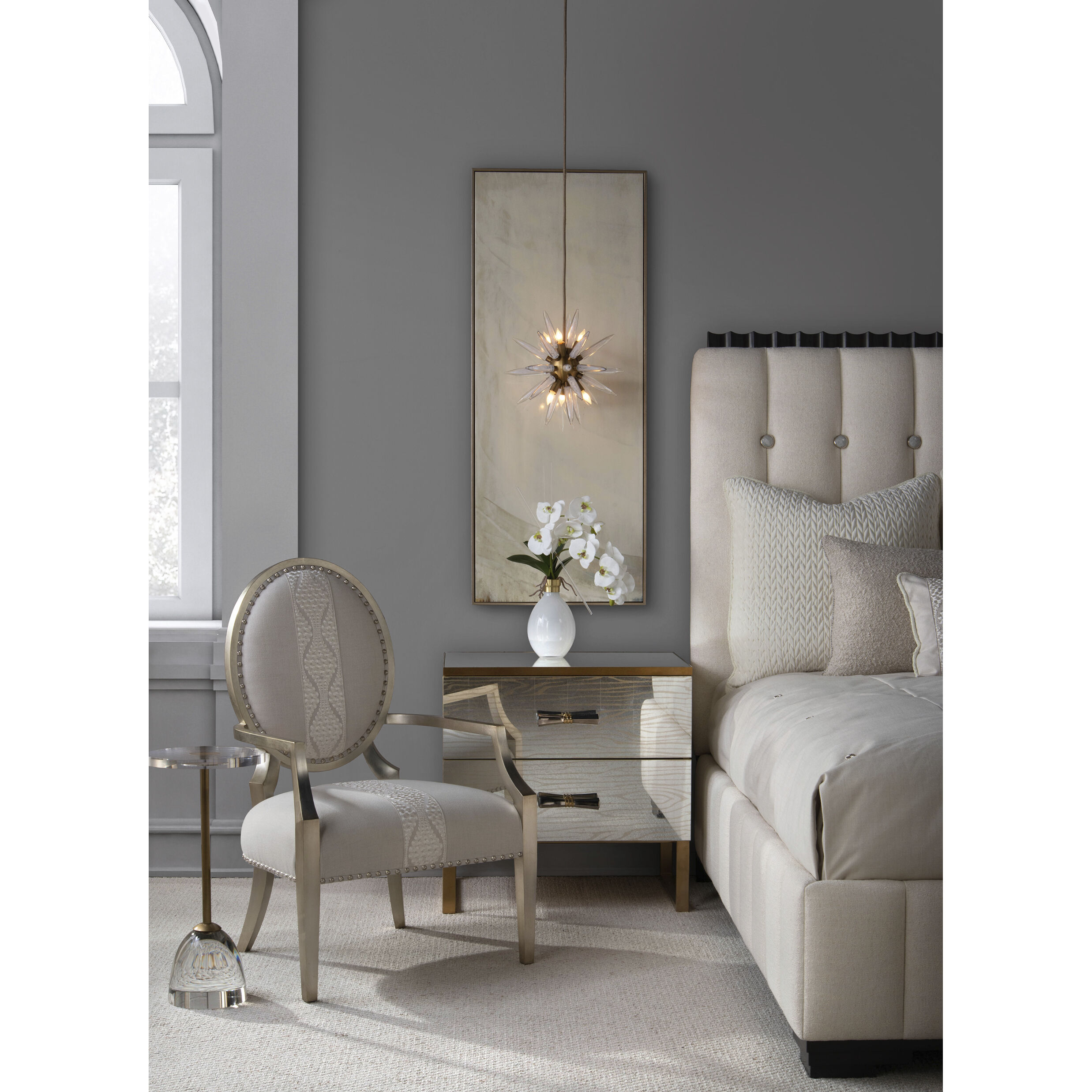 Leah Brass Side Table